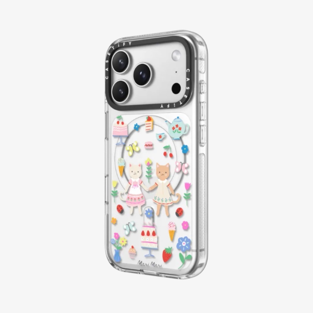 casetify - Meri Meri Kitten Club Phone Case - iPhone 17 pro max